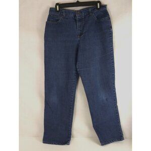 Basic Editions Women's Classic Fit Distressed Bootcut Jeans Size 10 Short